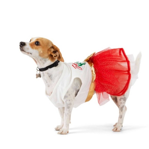 Small Merry Making Petco Razzle Dazzle Pet Dress Santa Baby Christmas Dog NEW - Picture 2 of 7
